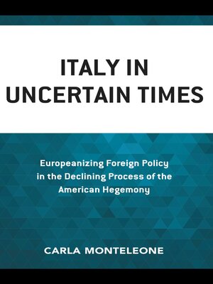cover image of Italy in Uncertain Times